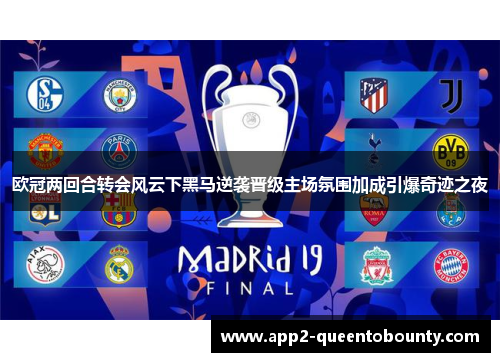 欧冠两回合转会风云下黑马逆袭晋级主场氛围加成引爆奇迹之夜 欧冠两回合转会风云下黑马逆袭晋级主场氛围加成引爆奇迹之夜