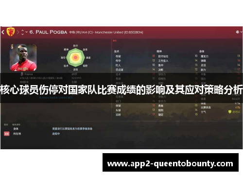 核心球员伤停对国家队比赛成绩的影响及其应对策略分析